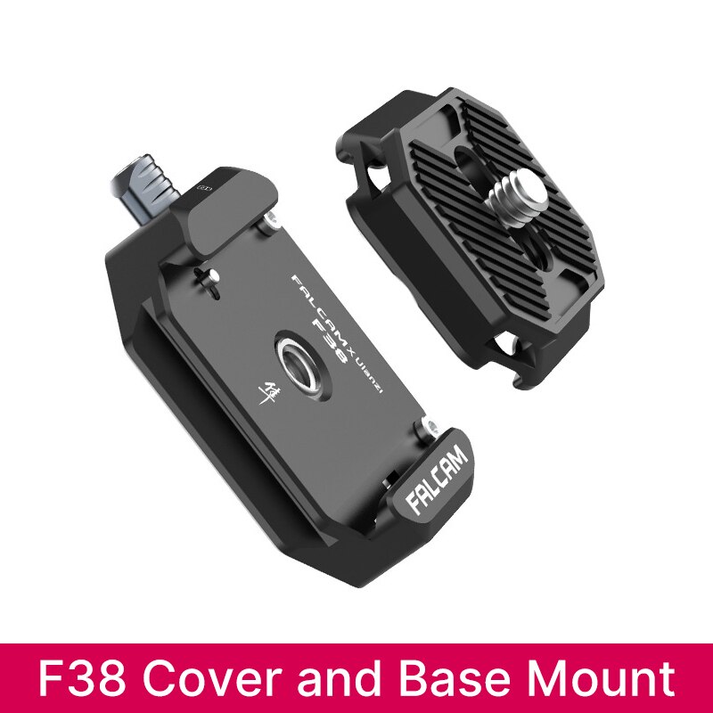 Ulanzi FALCAM F38 Universal DSLR Camera Gimbal Arca Swiss Quick Release Plate Clamp Quick Switch Kit Tripod Slider Mount Adapter: F38 Basic Set