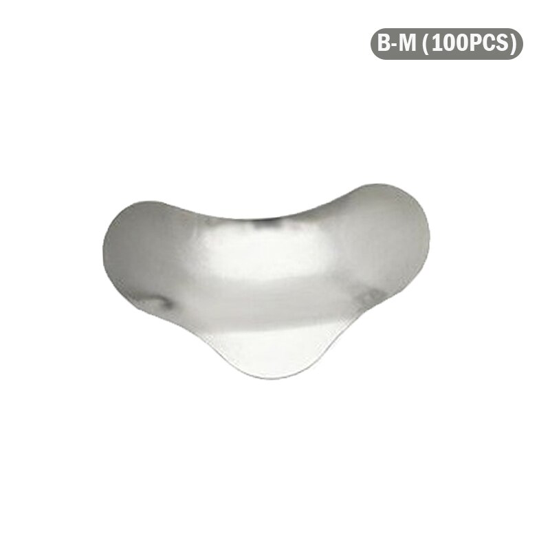 Matriz Dental seccional contorneada, bandas de Metal, anillos de matriz Dental, reemplazo completo de dientes, cuidado bucal, 100 unids/set por juego: B5