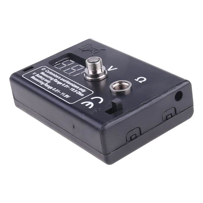 Digital LED Ohm Meter Resistance Reader Voltage Tester