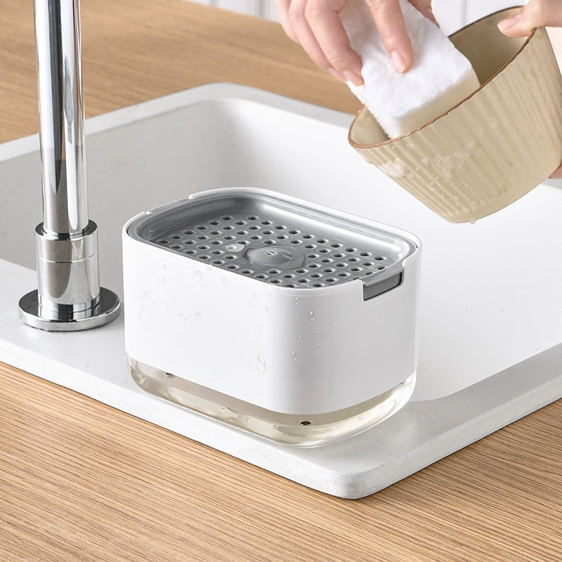 Liquid soap dispensers kitchen detergent large capacity soap dishes dispenser kitchens accessories sink dish foam fixture home