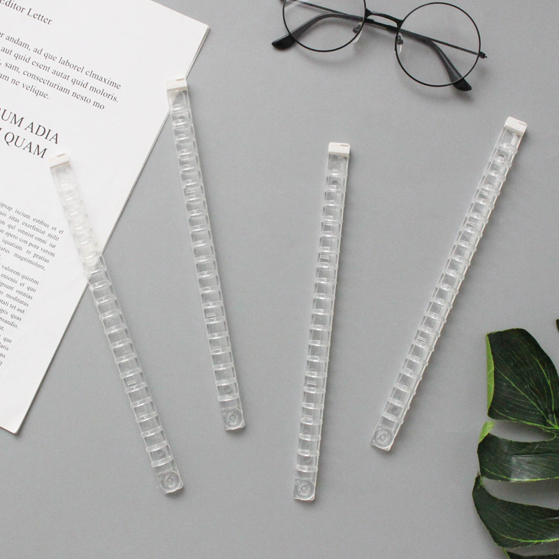 Transparent Soft Plastic Coil Calendar Binding Coil Notebook Spring Book Ring Wire O Binding A5 B5 Binders Wire Binding