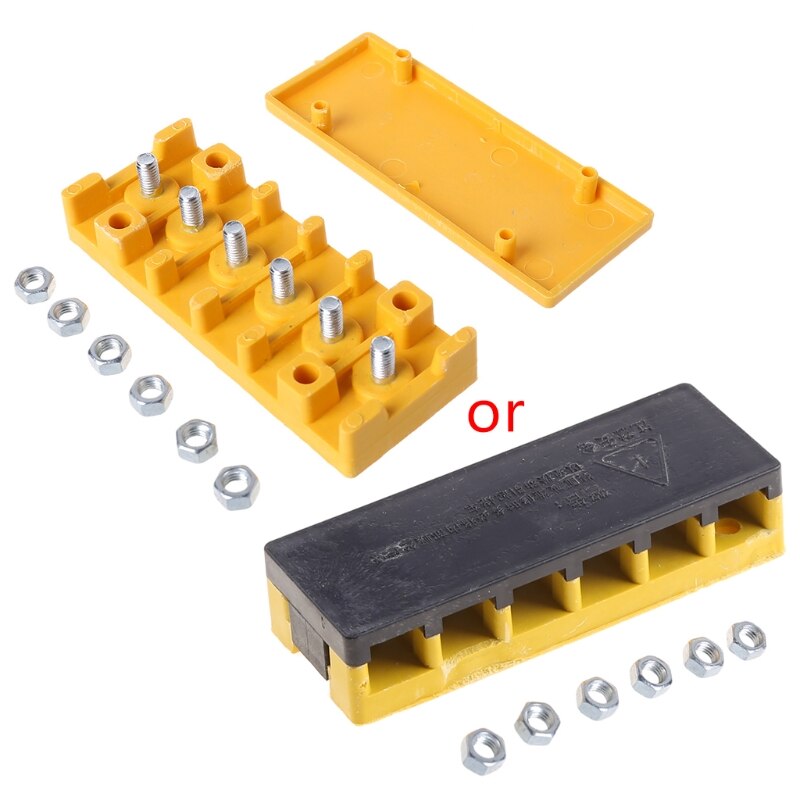 Electric Bicycle E Bike Motor Controller Wire Connection Box Insulation Box Phase Battery Wire Connector: 6