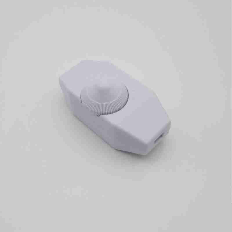 Skrivebordslampe lysdæmper ledning kontakt stik i bord gulv lys dæmpning tændt knap justeringsknap kontakt 1a 220v 1pc