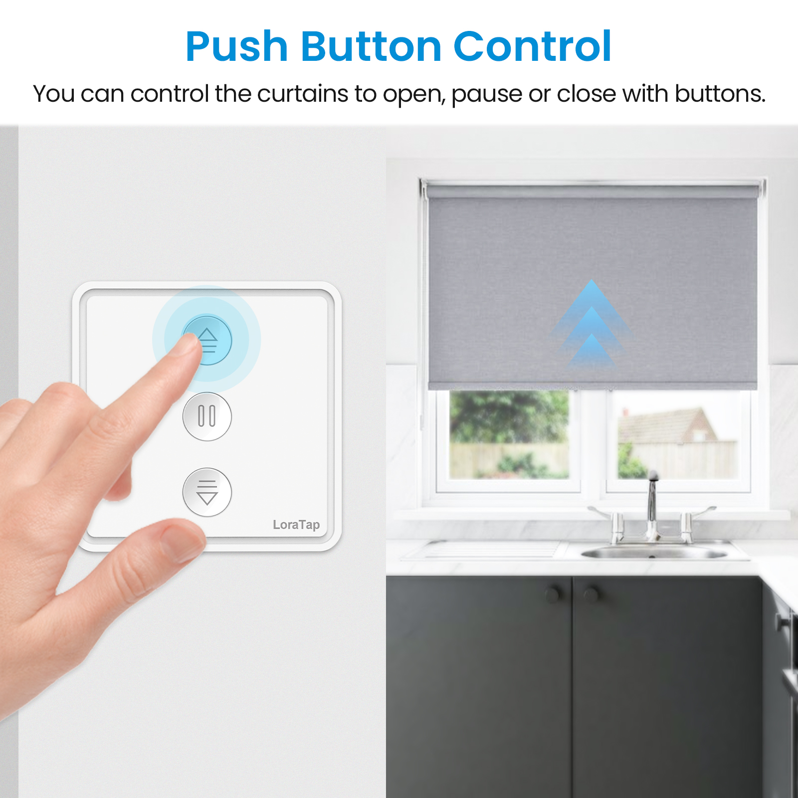 Tuya Smart Life WiFi tenda protezione solare finestra persiane interruttore con controllo percentuale Timer supporto Google Home Alexa fai da te
