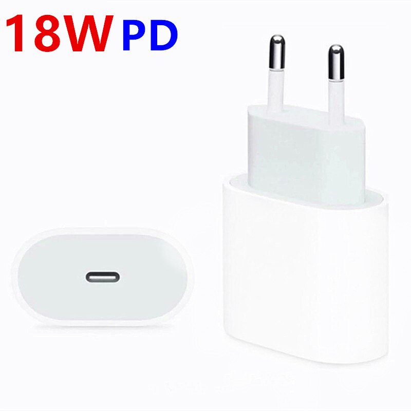 18W Quick Charger USB C PD Charger for iPhone 12 mini 11 Pro iPad Fast Wall Charger Adapter for samsung S20 NOTE 20 10