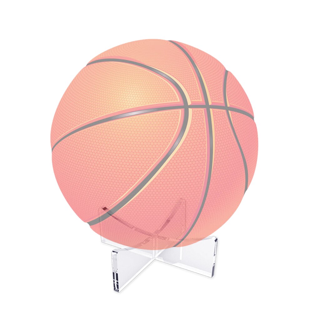 Multifunctionele Acryl Basketbal Bal Stand Display Houder Bal Rack Ondersteuning Base Rugby Display Stand Voetbal Bowlingbal