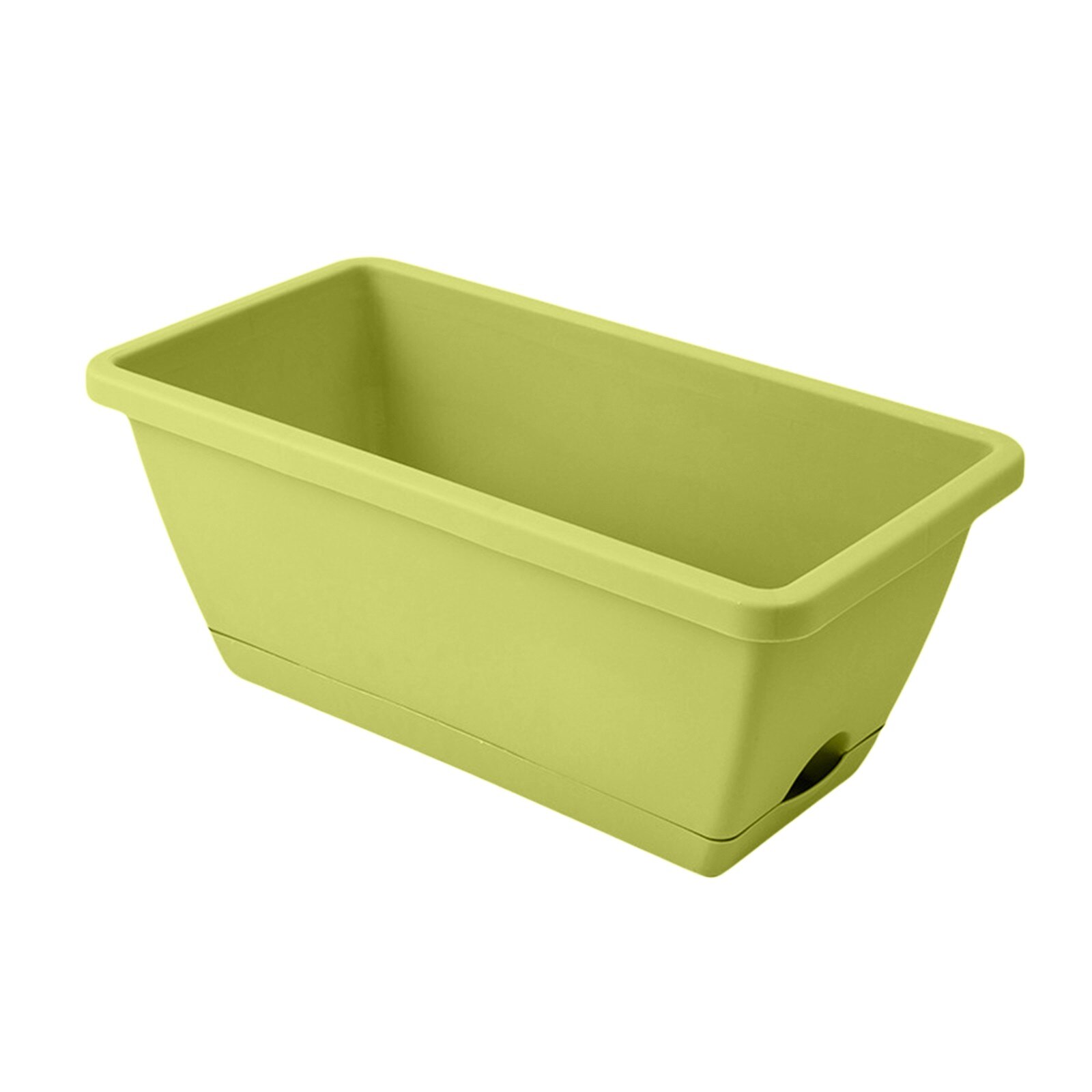 25 # Lui Plastic Bloempotten Familie Balkon Planten Groenten En Bloemen Extra Grote Rechthoekige Planten Groef Plant Pot Ba: A