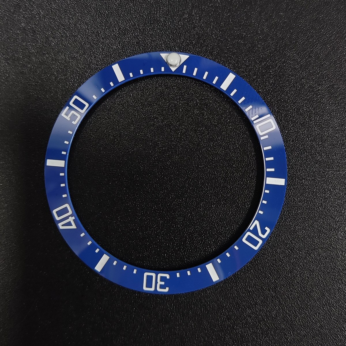 38*30.8mm Sloping Luminous Ceramic Bezel Insert Divers Replacement of watch accessories parts: No.16