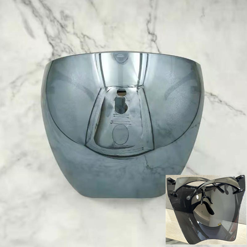 Solglasögon herr cykelglasögon damer ansiktsskyddsglasögon helmaskerade sfäriska linser stänkskyddande skyddsglasögon: Röd