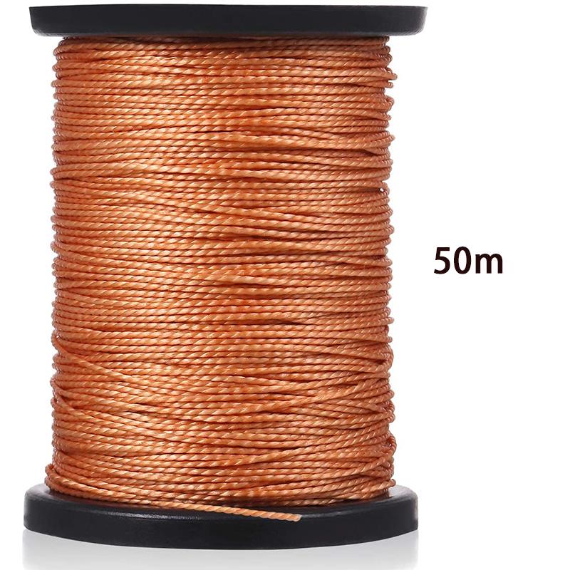 Leather Sewing Kit DIY Leather Sewing Awl Needle With Copper Handle Set Leather Canvas Tent Shoes Repairing Tool W/Nylon Thread: Clear