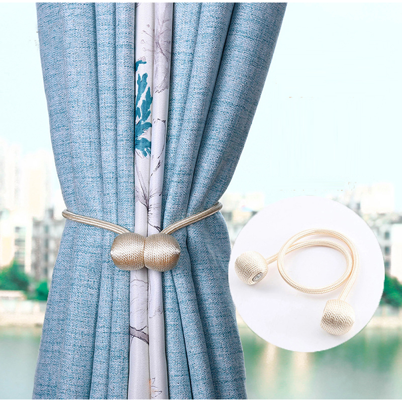 Magnetiska gardinfästen, gardinfästen för hörlurar, gardindekorationer för hem och utomhusbruk, sovrum och kontor