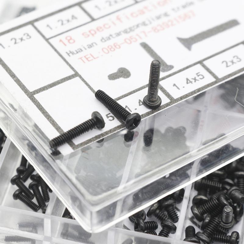 18 Soorten Horloge Schroef Repair Kit Tools Horloge Bril Reparatie Onderdelen Professionele Horlogemaker Reparatie Onderdelen Gereedschap Schroef Box Compleet