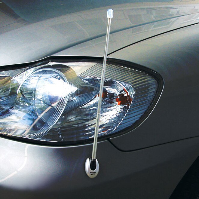 Hypersonic Car Telescopic Antenna Elasticity Bumper Corner Pole Universal Car Safety Position Pole