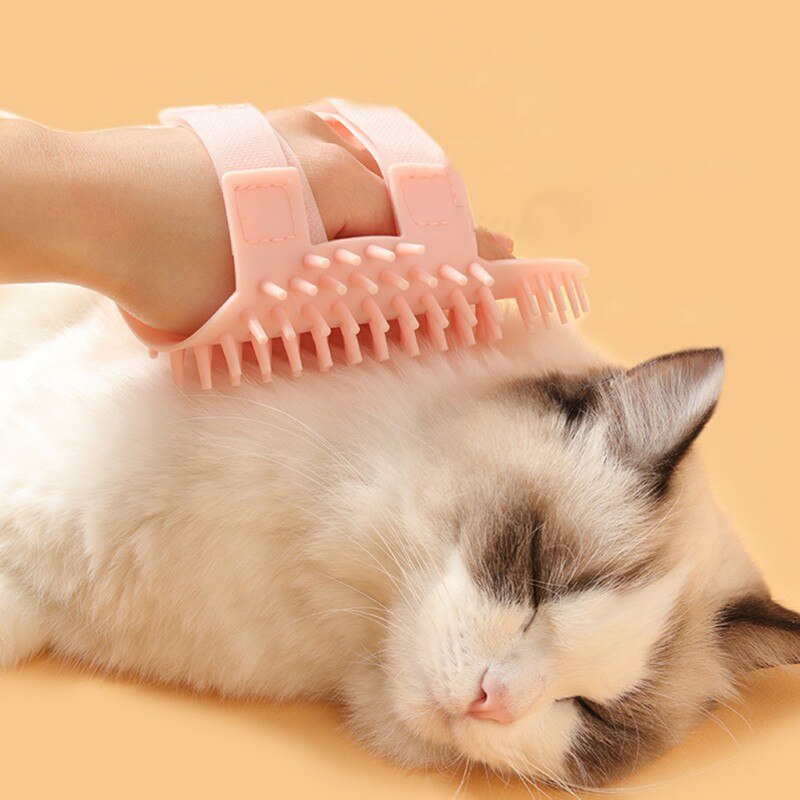 Cat Self Groomer Wall Corner Massage Comb Cat Corner Groomer Brush Handheld Cats Comb Cat Grooming Supplies