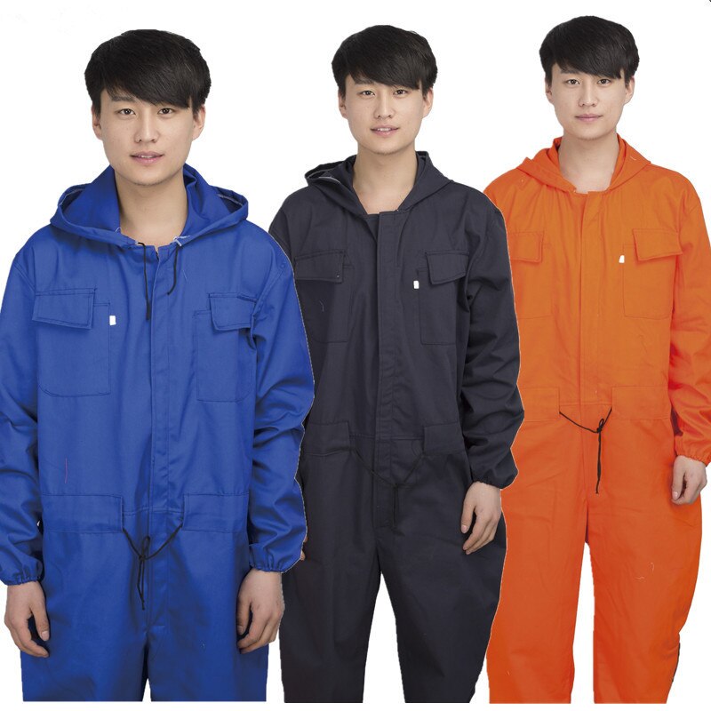 Dust-proof and Anti-fouling Protective Clothing for Men's Caps Mens Work Overall