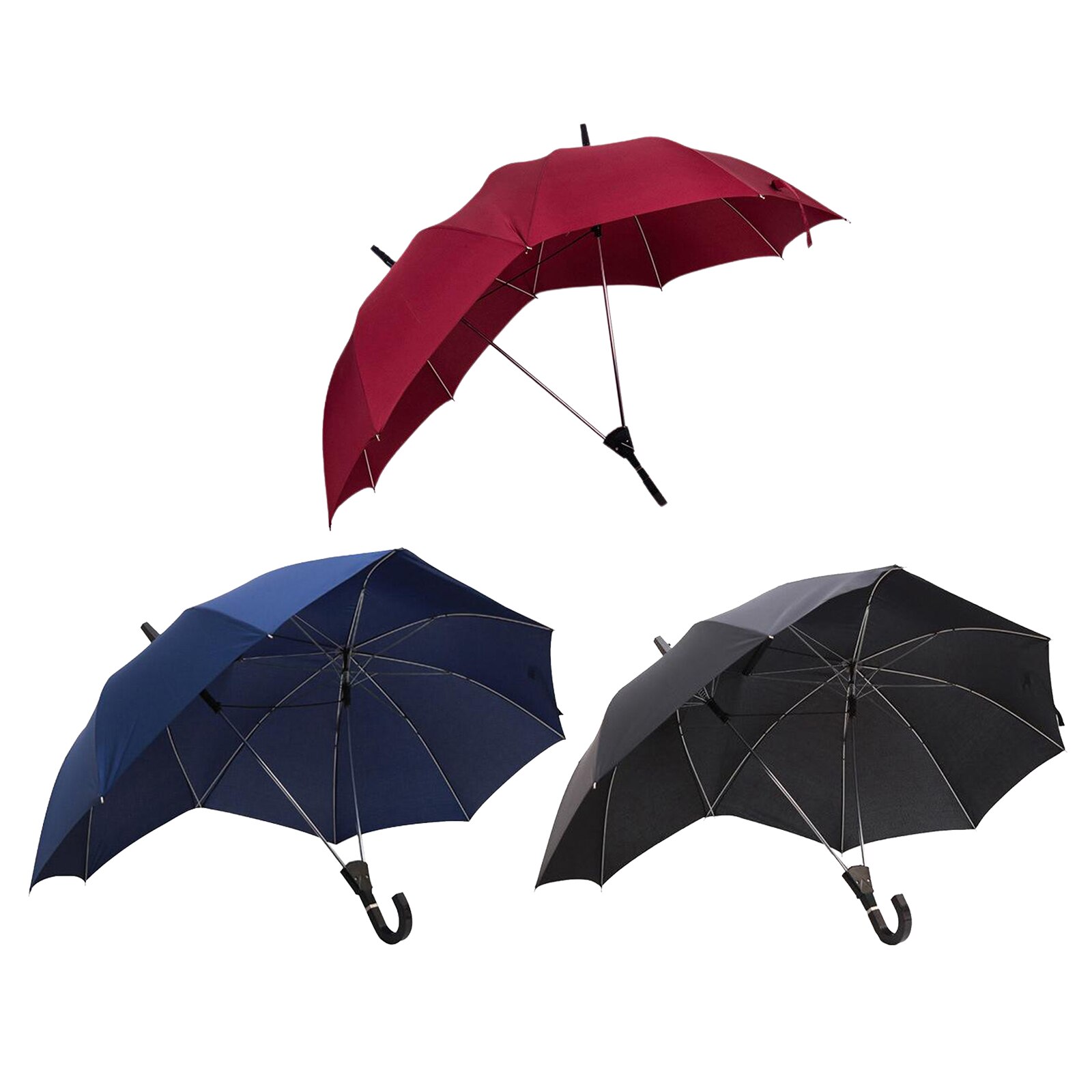 Lovers Umbrella Double Pole Double Top One-piece Self-opening Umbrella