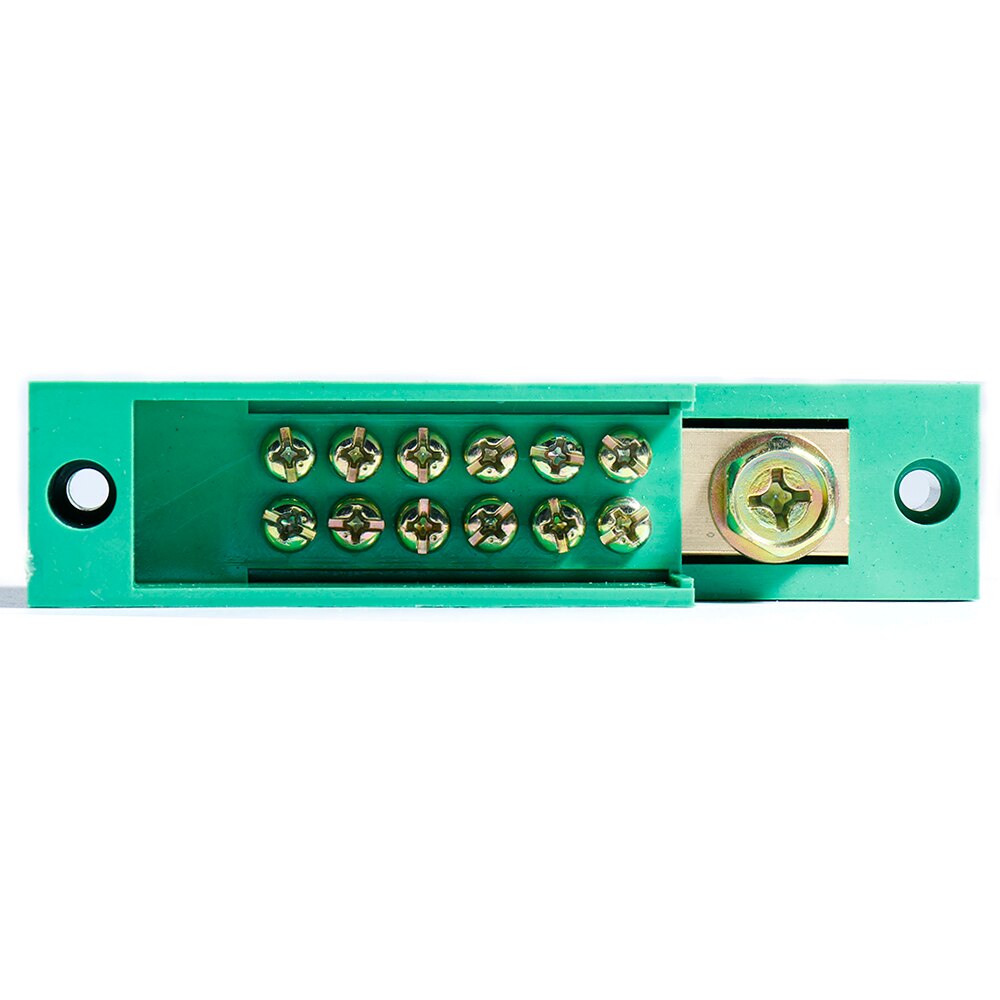 Wire Row Terminal Block Copper wiring Ground Electrical Connector Bar Unipolar Splitter Junction Box Retardant Metering Cabinet
