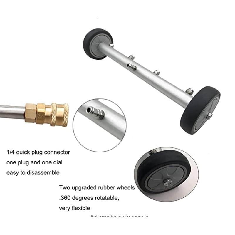 For Karcher Hd K2 K3 K4 K5 K6 K7 High Pressure Cleaner Undercarriage Cleaner Water Broom Washer Fan Nozzle CarCleaning Car Tools