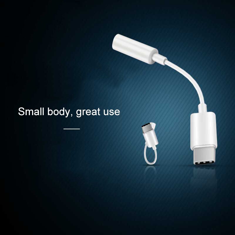 Usb tipo C macho a 3,5 Mm Jack hembra tipo C a 3,5 auriculares o Cable auxiliar Adaptador convertidor para Ipad Pro/Huawei