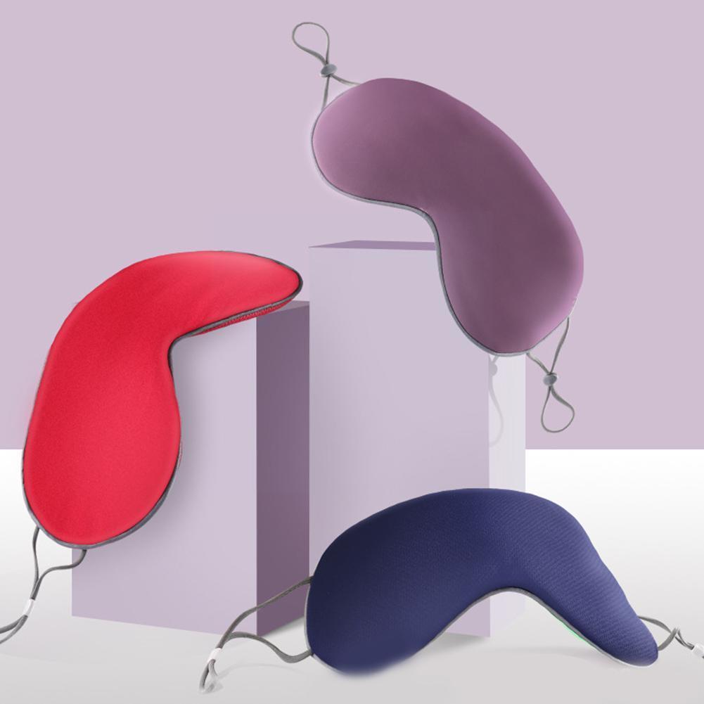 Double-sided Sleep Eye Mask Shading Natural Sleep To Ice Eye Breathable Relieve Help Relax Eyepatch Shredded Sleep Rest Fat Y3Z5