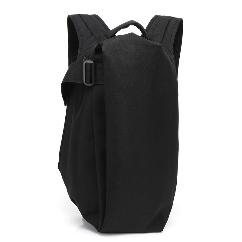 OZUKO-mochila impermeable para ordenador portátil de 15,6 pulgadas para hombre, morral informal de gran capacidad, antirrobo, escolar, coreana: Black