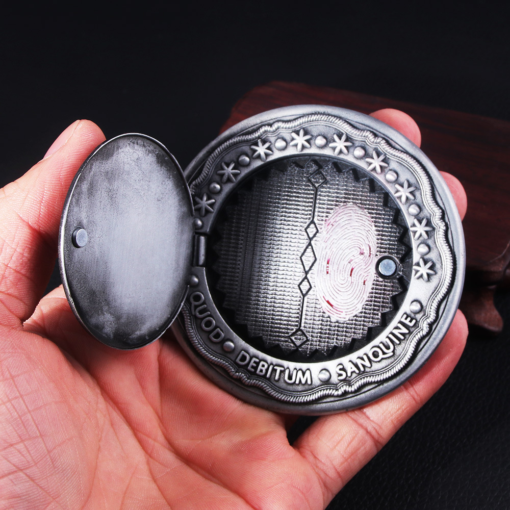Movie John Wick Can Open Coin Big Size Badge Sofia Blood Oath Marker Keanu Reeves Continental Hotel Adjudicator Cosplay Jewelry