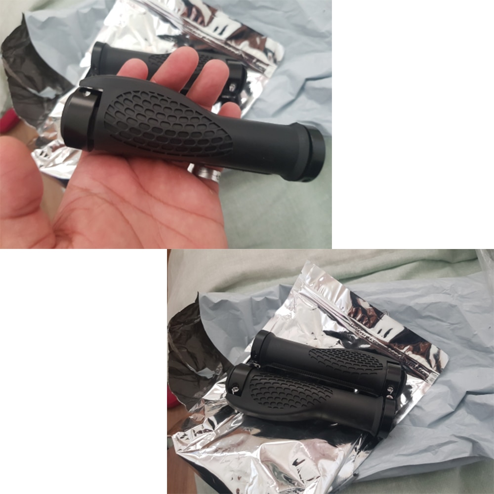 Fiets Stuur Grips Anti-Skid Ergonomische Rubber Mtb Weg Mountainbike Fiets Grips Handvatten Voor Fietsen Onderdelen Accessoires