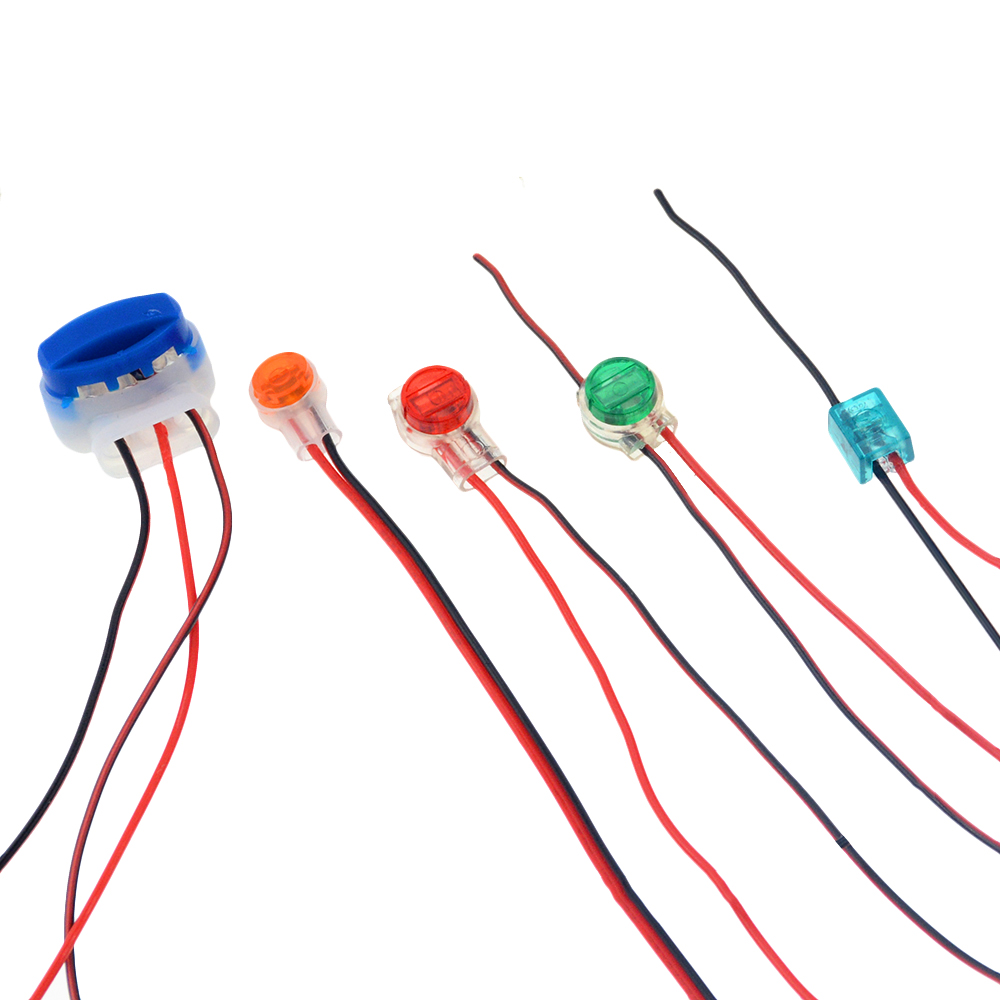 50 Pcs Rj45 Connector Crimp Connection Terminals K2/K3/K4/K5 Connector Waterproof Wiring Ethernet Cable Telephone Cord Term