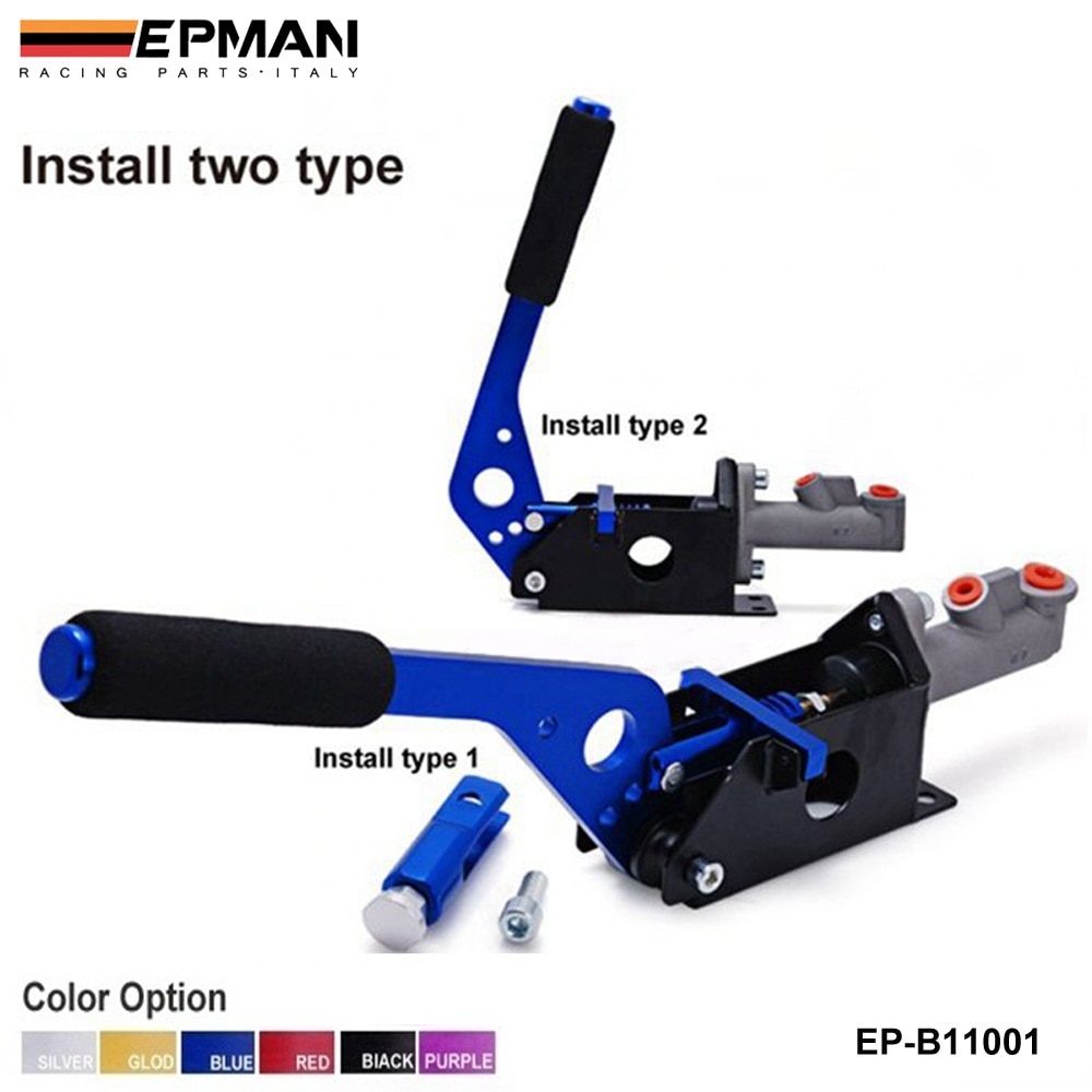 Handrem Hydraulische Ras Horizontale E-BAKE Handrem Drift/Drifting L-SHAPED EP-B11001-ALBZ