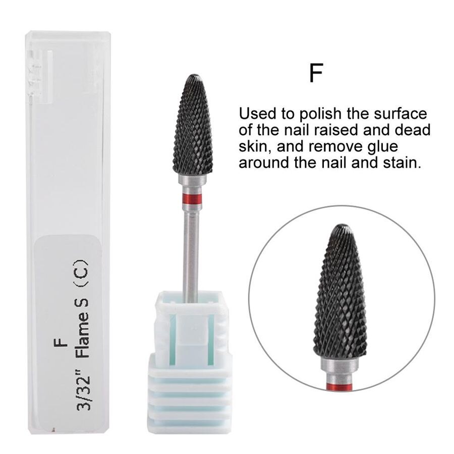 Fresadora para máquina de manicura, juego de brocas de uñas, cortadores de molino de cerámica, accesorios de uñas pedicura, herramientas para manicura, boquillas
