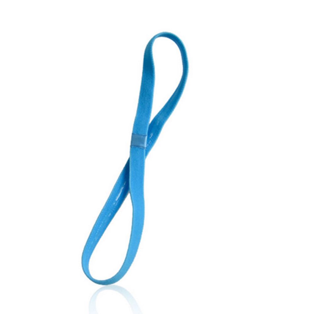 Vrouwen Mannen Elastische Hoofdbanden Sport Hoofdband Haarband Hardloopsport Haarband Anti-Slip Elastische Banden Zweetband Yoga Haarband: YELLOW
