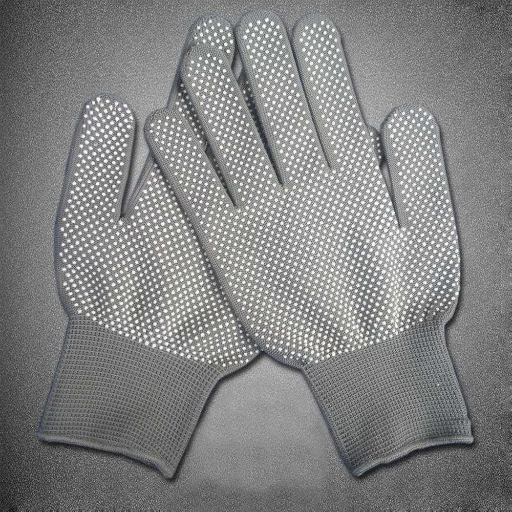 1Pair Hair Straightener Perm Curling Hairdressing Heat Resistant Finger Glove Hair Styling Tools Heatproof Protective Gloves