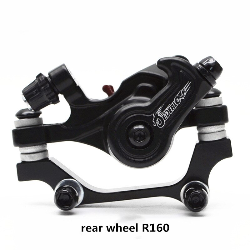 Aluminum Alloy MTB Bicycle Disc Brake Mountain folding Bike Mechanical Caliper Front & Rear Disc Brakes Cycling Double Brake