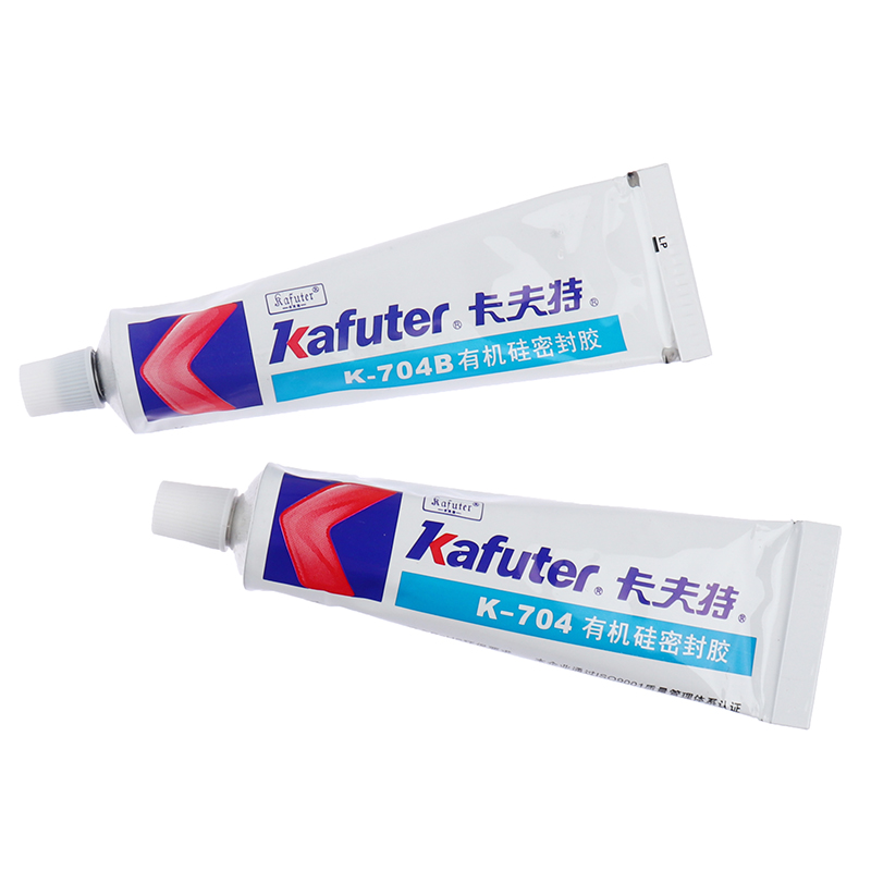 Mastic Silicone industriel 45g K-704 704B RTV, caoutchouc blanc/noir, fournitures de bureau