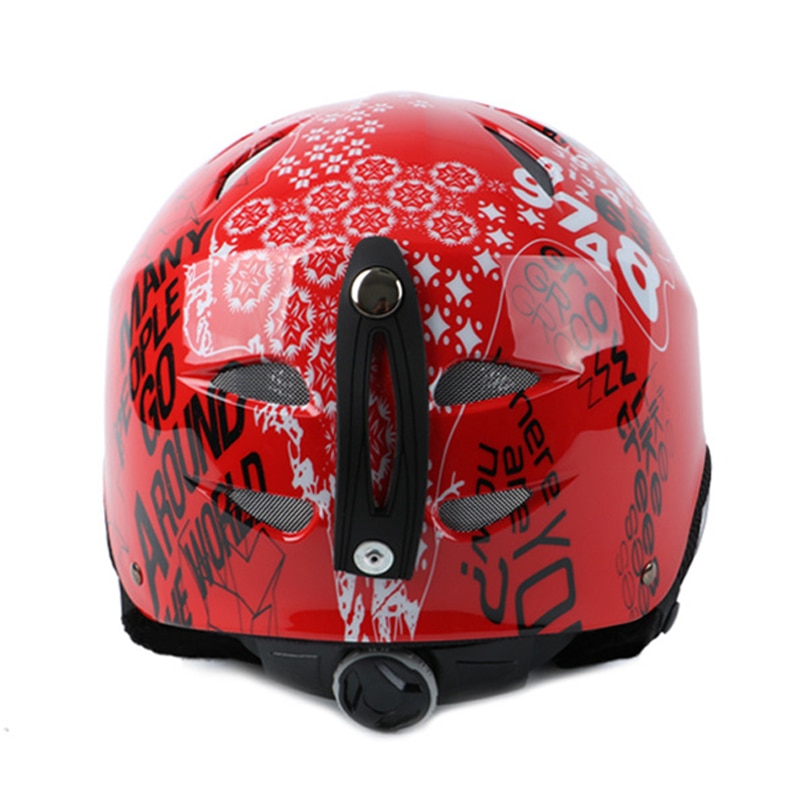 Ski Helm Kids Winter Veiligheid Sneeuw Helm Kind Skateboard Skiën Snowboard Helm 47-56 Cm