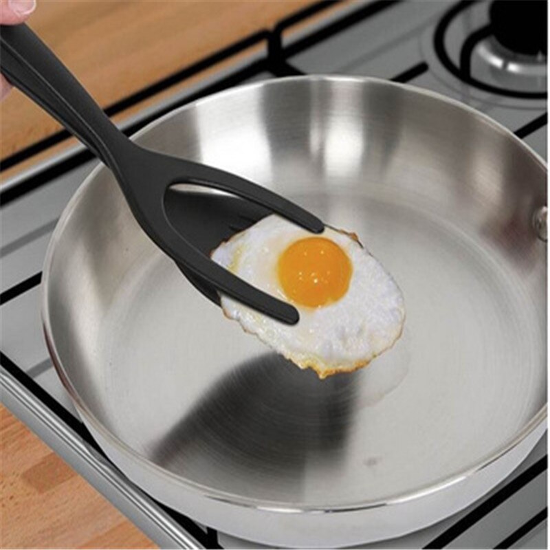 AI DI 2-in-1 siliconen omelet kan worden gebruikt om schop lepel koken keukengerei brood tang multifunctionele koken gereedschap