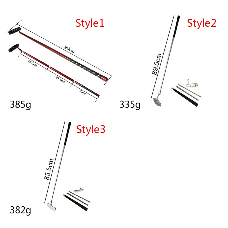 Right Hand Golf Club Putter Aluminum Alloy Three Part Golf Putters Outdoor Sports Beginner Driver Golf Products Accessies