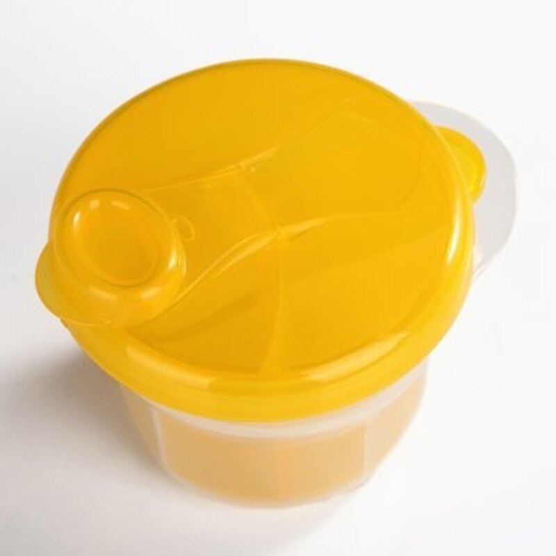 Premium Milk Powder Box Convenient Portable Rest Assured Milk Powder Storage Tank Spiral Three Lattices Milk Powder Cans