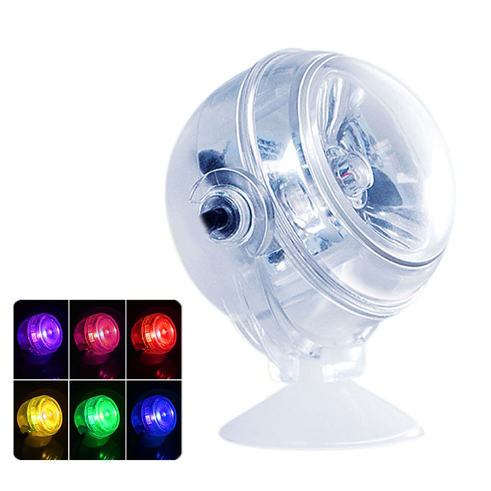Iluminación LED para tanque de peces, foco submarino resistente al agua, luz de noche Marina/buceo, lámpara de Acuario, accesorios de decoración, 88 x h8z: Colorful