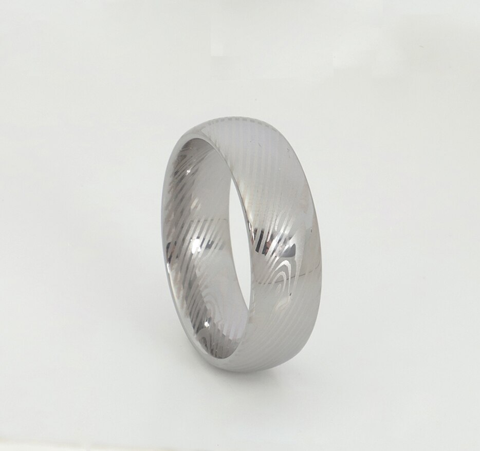 unique 8mm wedding band tungsten carbide rings for men male accessories jewelry finger damascus steel ring never fade