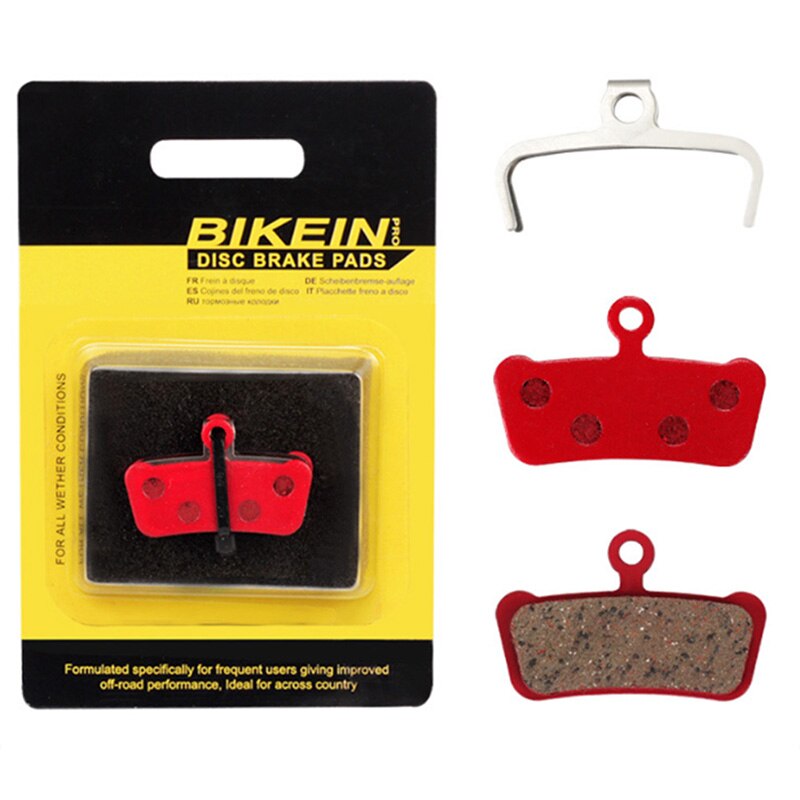 1Pc Fiets Keramiek Schijfremblokken Voor Sram Gids Rsc/Rs/R Avid Xo E7 E9 trail 4 Pistions Mtb Hydraulische Brake Pad