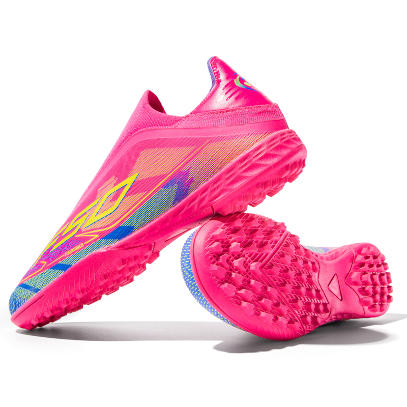 Men‘s TF/FG Football Boots High Top Soccer Shoes Comfortable Breathable Grass Non-Slip Training Sneakers Outdoor Footwears
