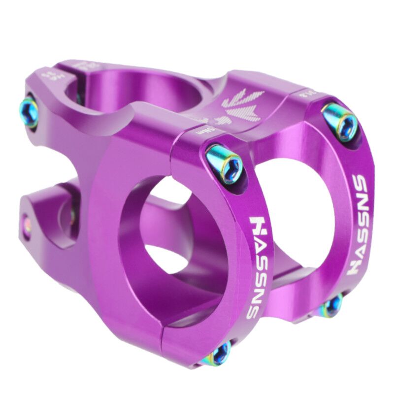 HASSNS Mtb Power Stem bicicleta de carretera puente de bicicleta de montaña potencia corta 35mm varilla manillar mesa ajustable vástago Riser 31 8 ciclismo: Gris claro