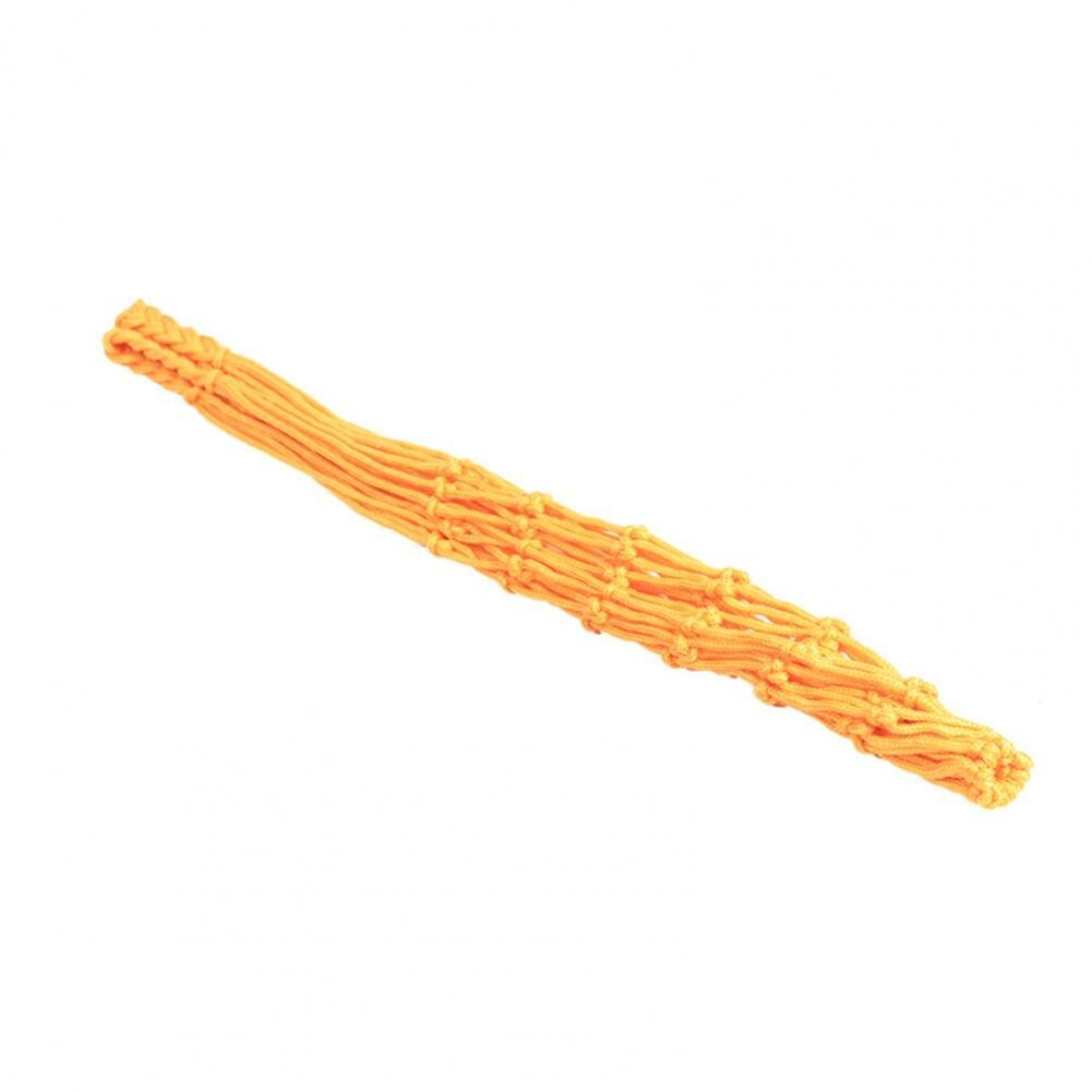 Practical net bag, bold weave, solid color ball net bag, useful and reliable net bag for football ball storage.: Yellow