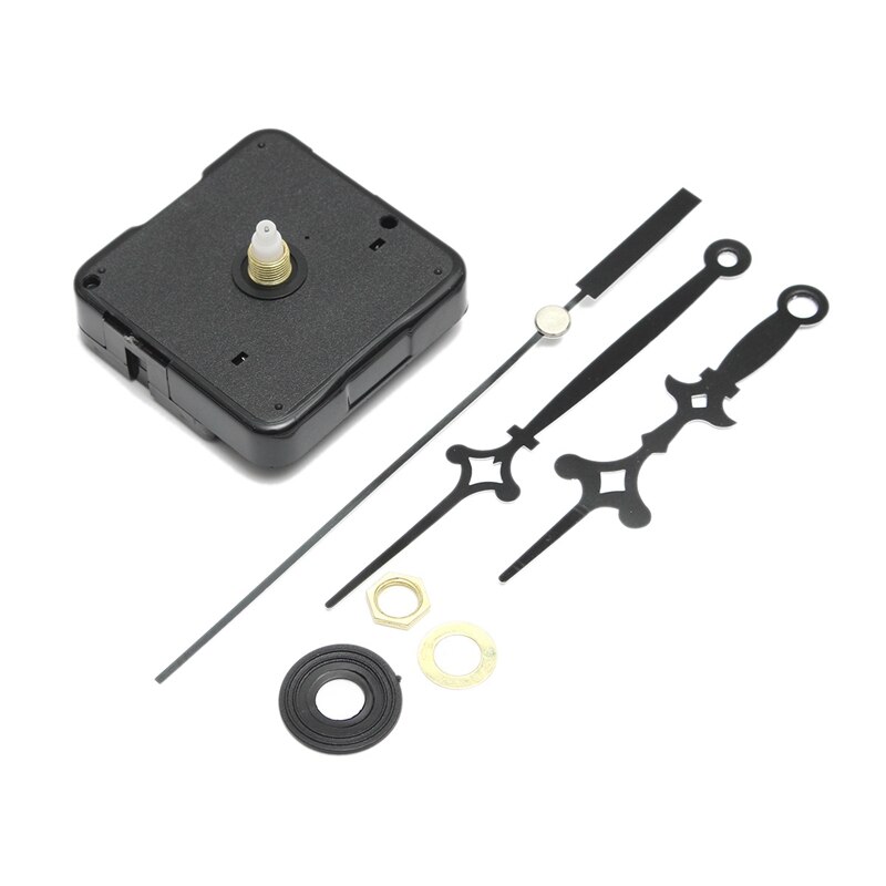 1Pcs Replacement Wall Clock Hands Diy Repair Parts Pendulum Movement Mechanism Quartz Clock Motor With Hands & Fittings Kit