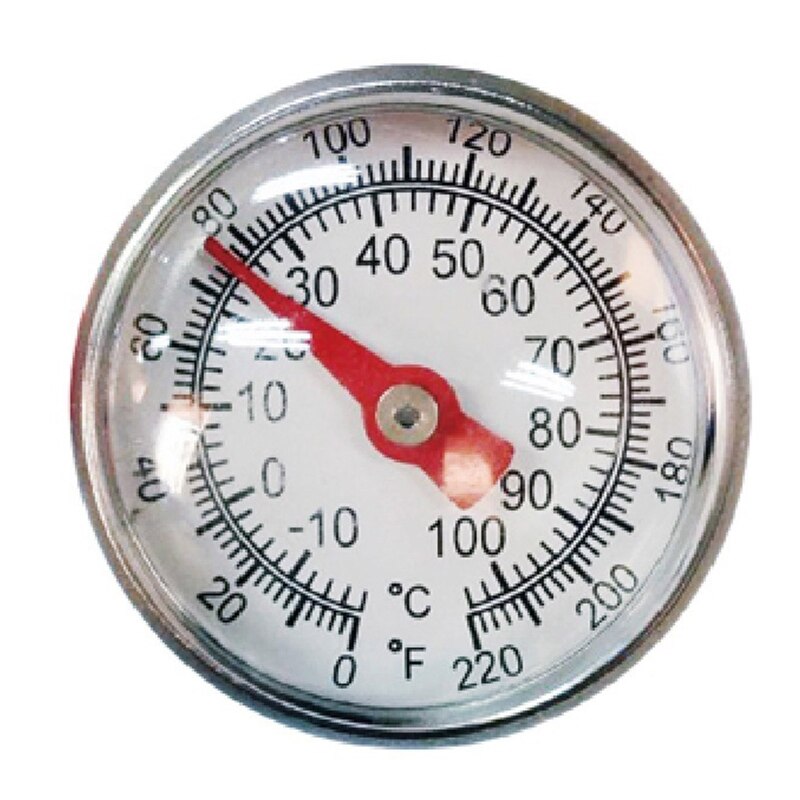 Mekanisk kødmælk termometer 5 "rustfrit stål probe køkken mad termometer til kalkun grill
