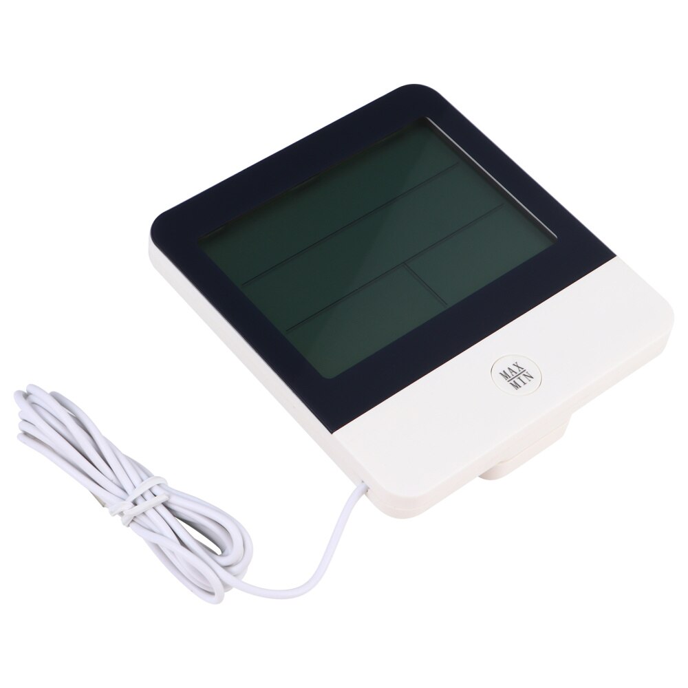 1pc Humidity Monitor Compact Aquarium Thermometer Temperature Humidity Meter LCD Digital Hygrometer for Office