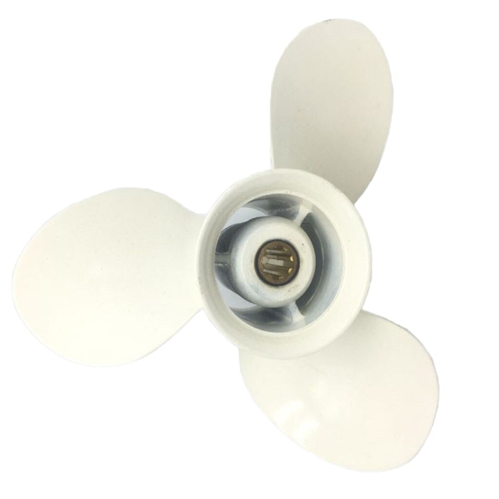 Aluminum Boat Motor Propeller 9 1/4x11 J For Yamaha Outboard