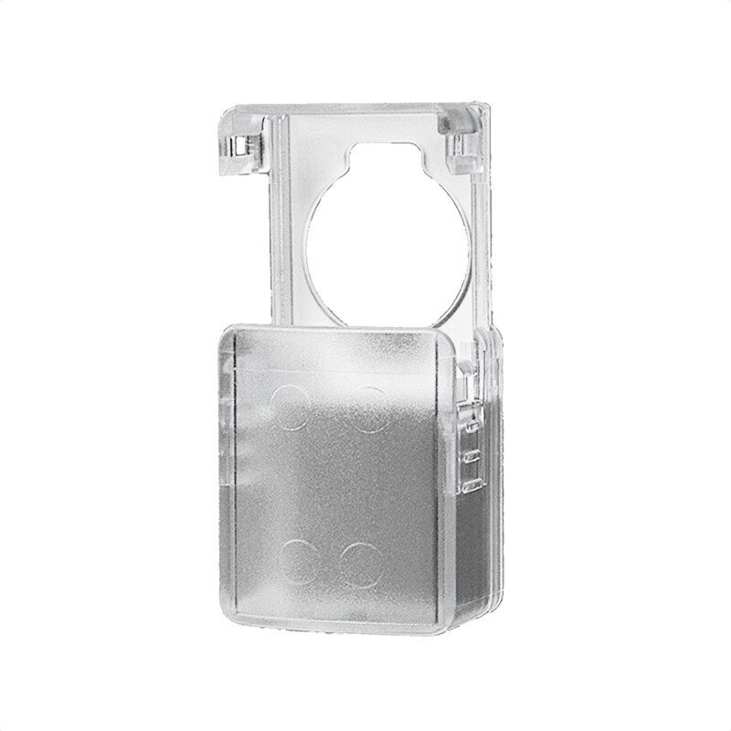 Child Proof Door Lever Security Lock Baby Anti-open Protection Locks Door Handle Safety Lock: Clear