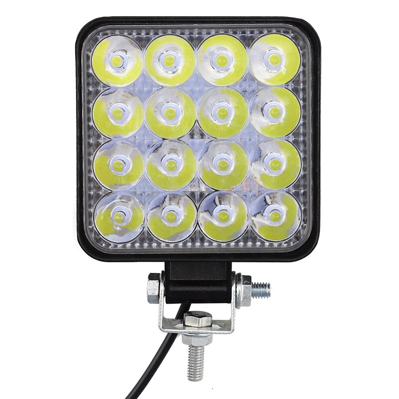 Auto Led Verlichting Cob Chips 42 Watt Dc 24 Volt 6500K Wit Spot Verlichting Voor Fso Universele Truck auto Lampen